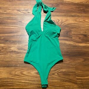 Klassy Network Green Bodysuit
